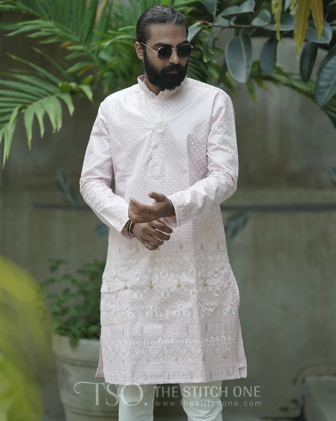 Ethereal Pearl Kurta For Men