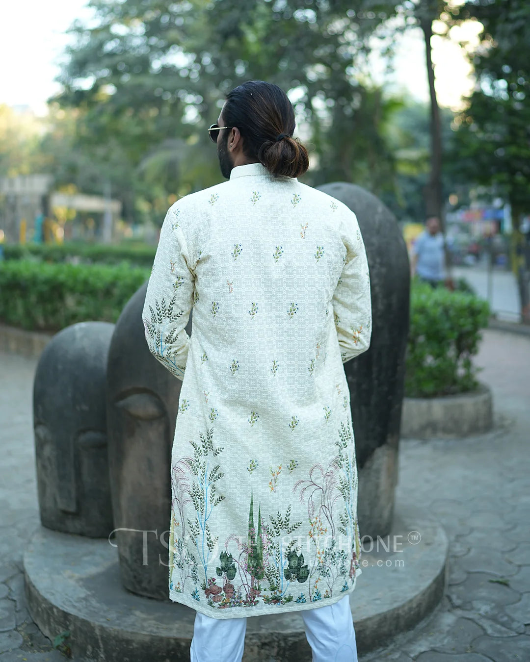 Ethereal Garden Kurta For Men