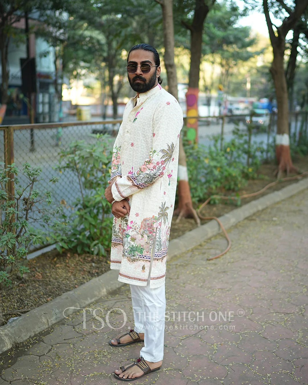 Majestic Bloom Kurta For Men