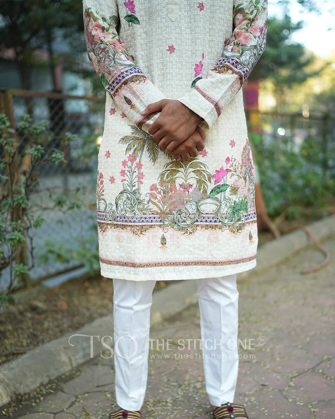 Majestic Bloom Kurta For Men