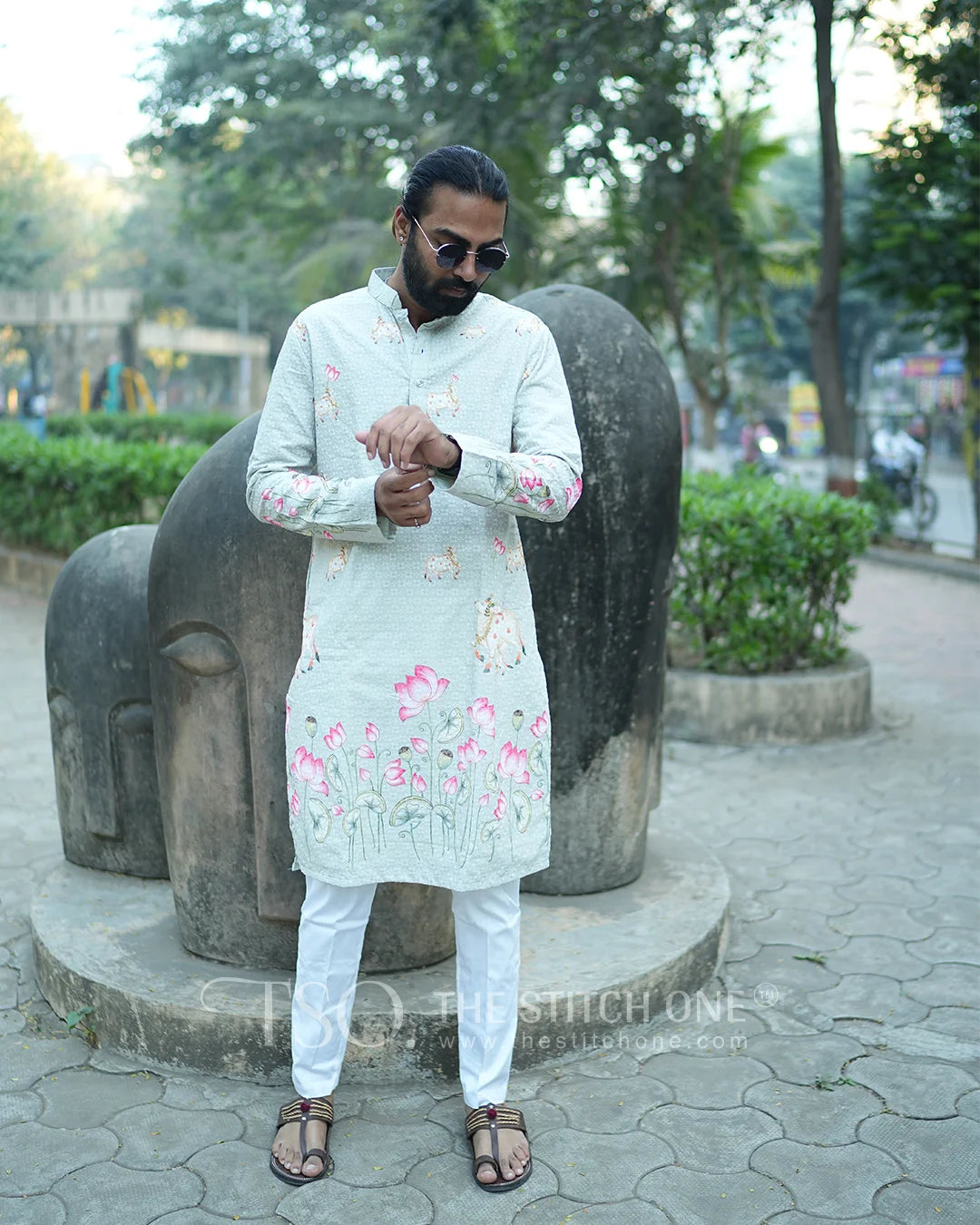 Regal Weave Kurta For Men