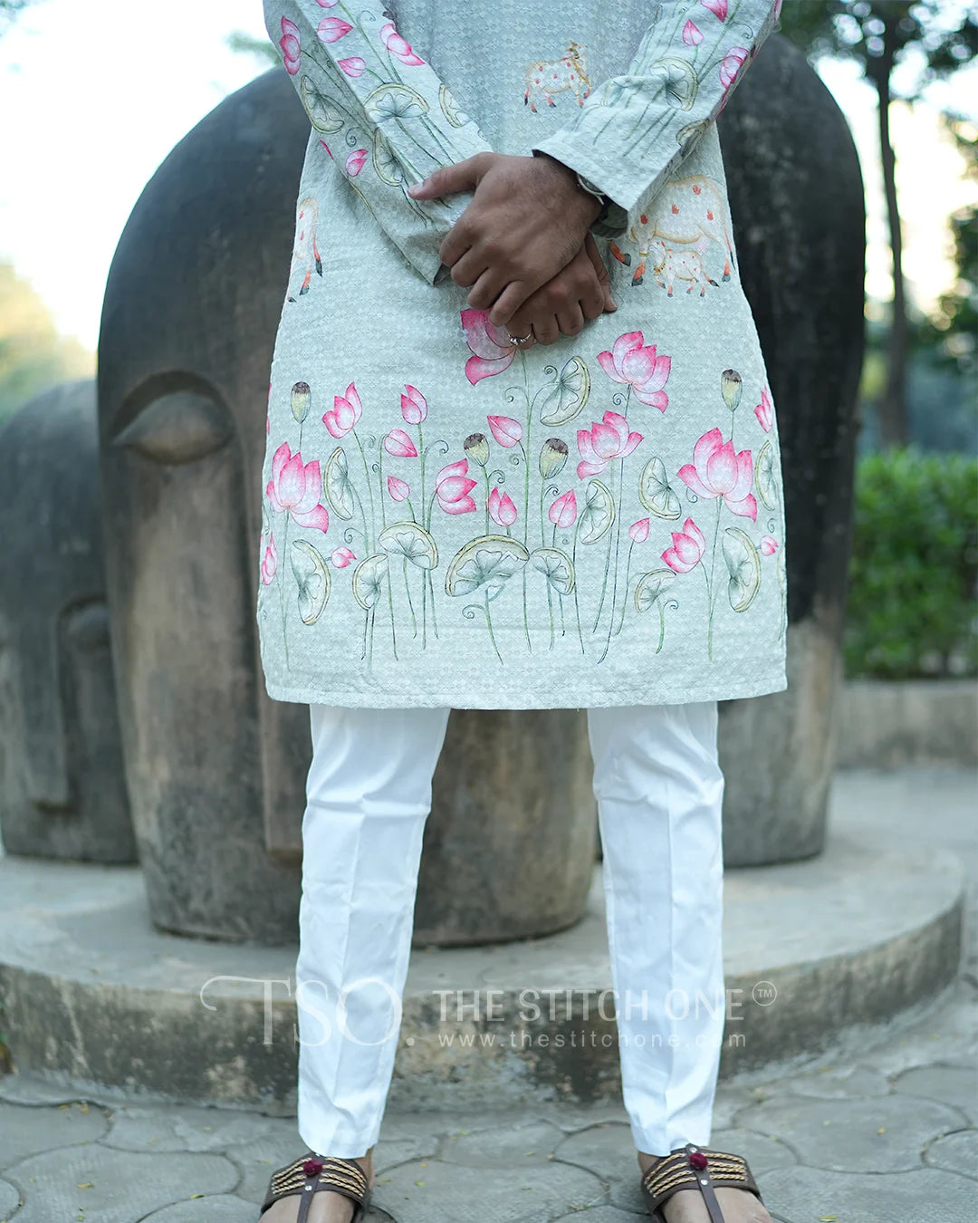 Regal Weave Kurta For Men