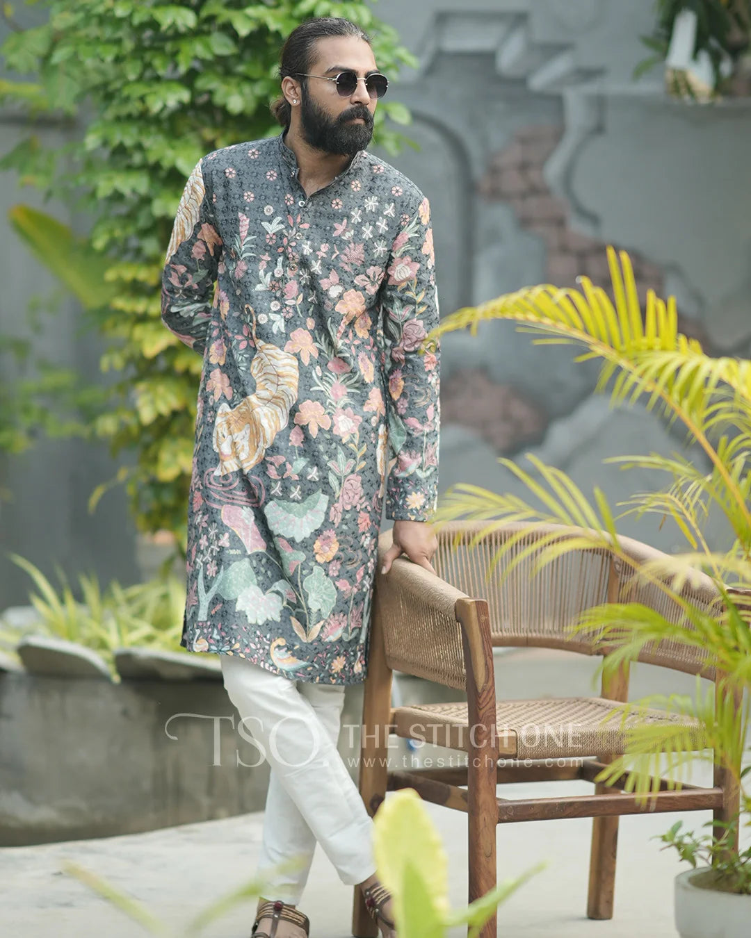 Garden Bloom Kurta For Men