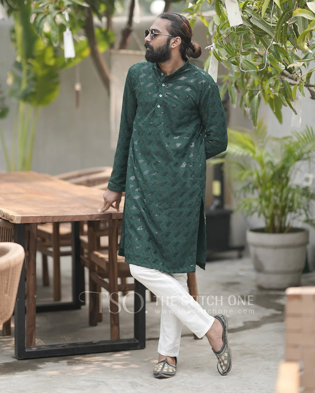 Green Haven Kurta For Men