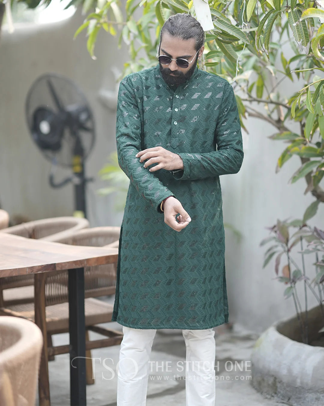 Green Haven Kurta For Men