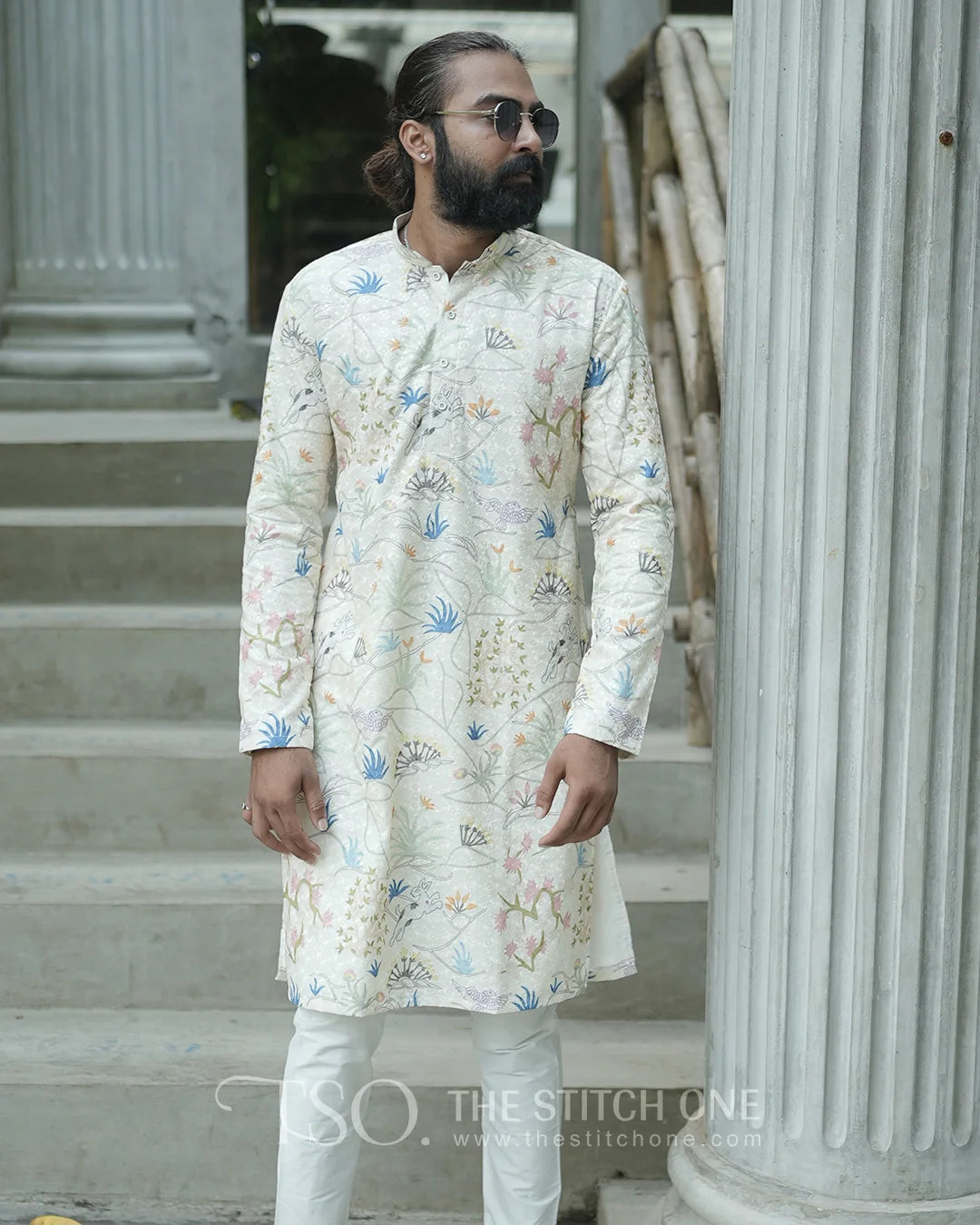 Serene Meadow Kurta For Men