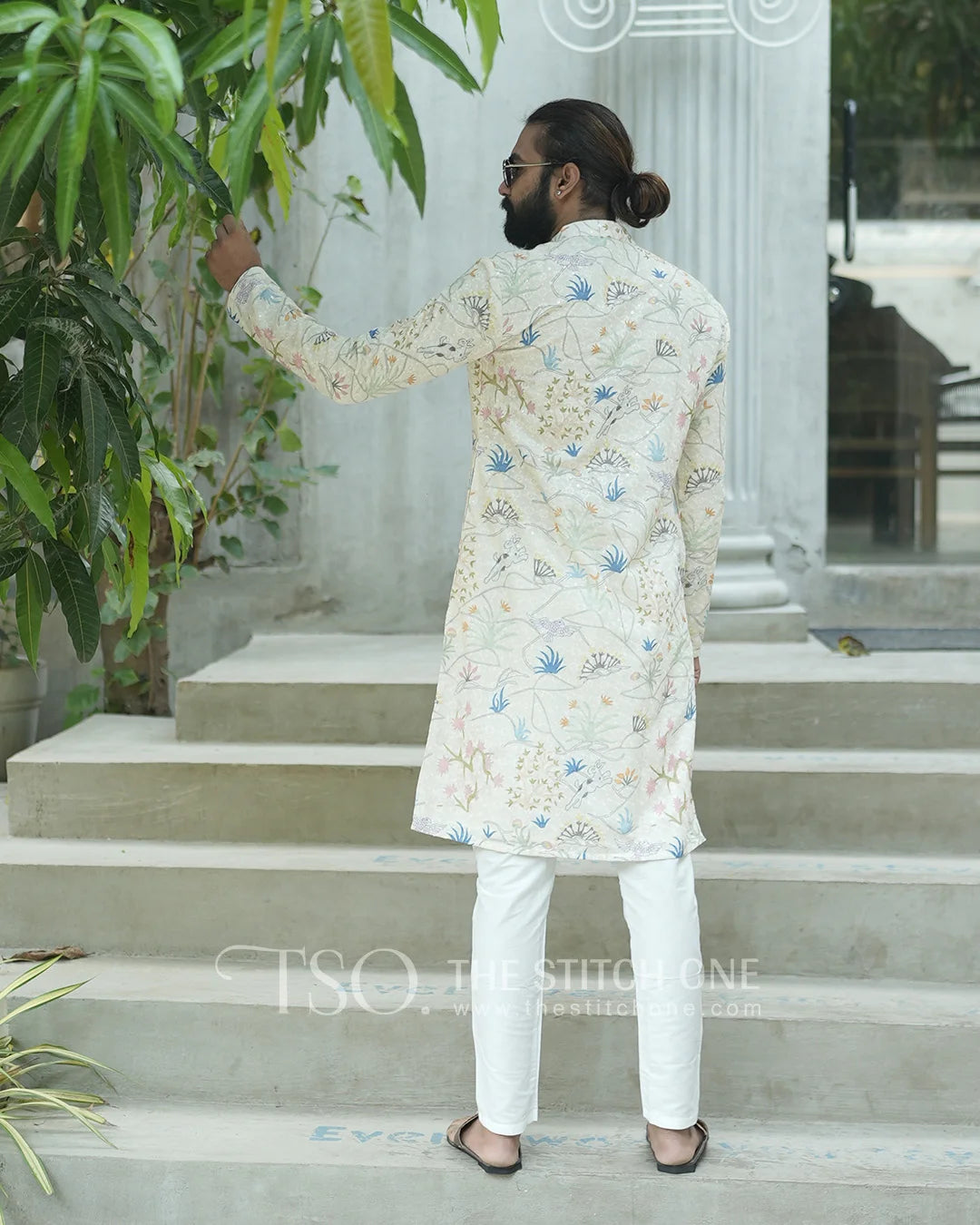 Serene Meadow Kurta For Men