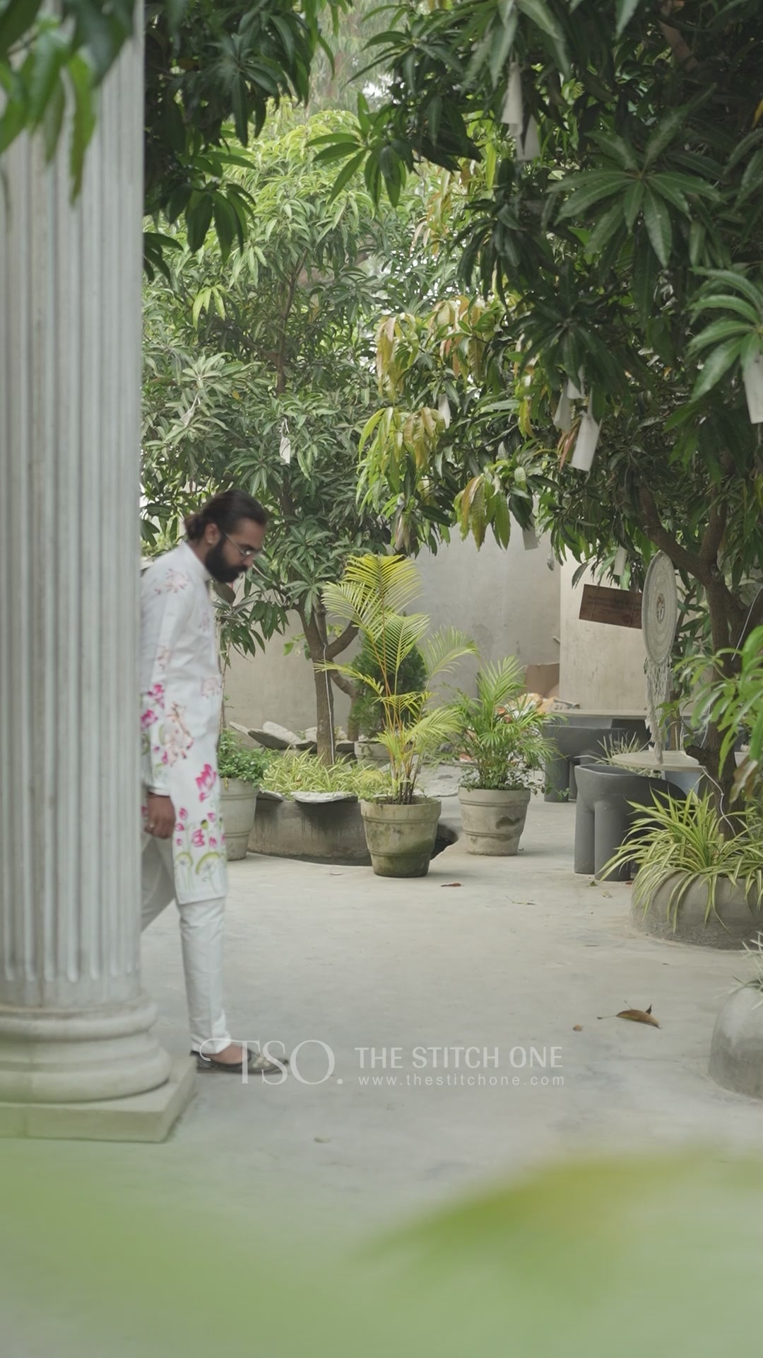 Divine Lotus Pastoral Kurta For Men