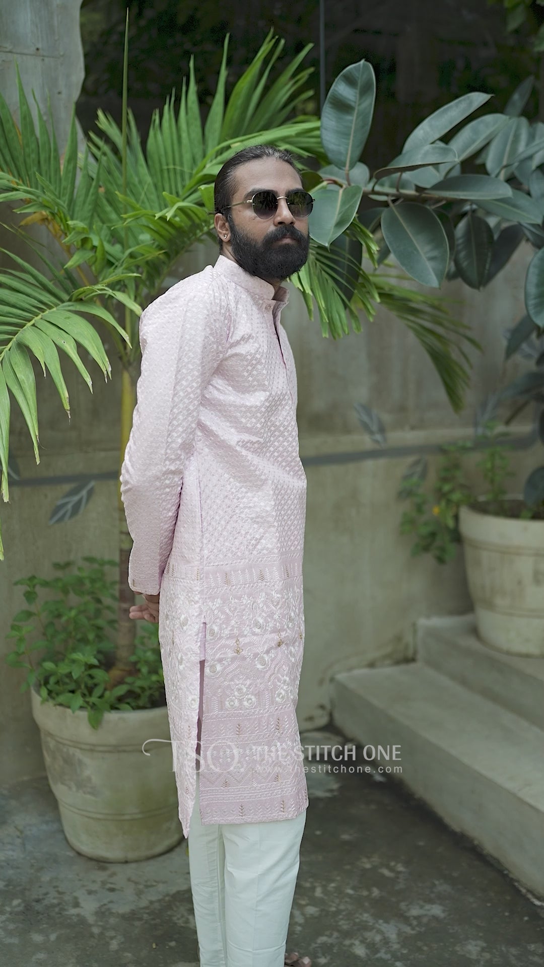 Ethereal Pearl Kurta For Men